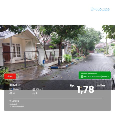 Rumah Siap Huni Pondok Blimbing Indah