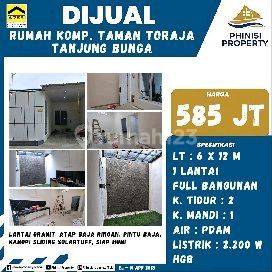 Dijual Rumah Baru Di Tanjung Bunga Kompleks Taman Toraja
