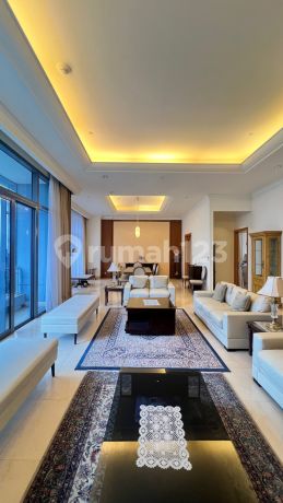Apt Mewah 4Br Furnished View City di Airlangga Ritz Carlton
