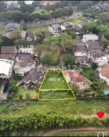 Northeast-facing ready-to-build plot in Taman Danau Biru