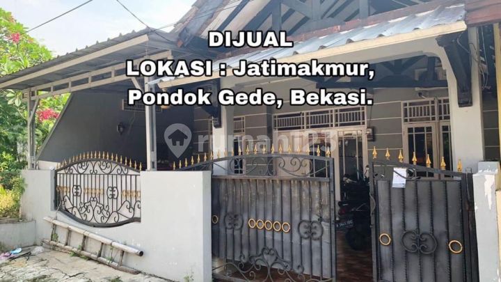 Rumah Termurah,bebas Banjir,semi Furnished Di Perumahan Intan Lestari,jatimakmur,pondok Gede,kota Bekasi 