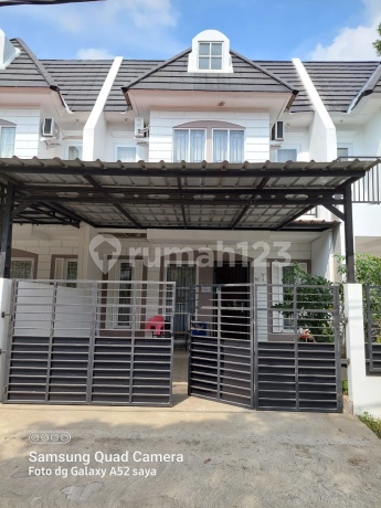 Rumah 2 Lantai Siap Huni,Bebas Banjir,Full Furnished di Perumahan Panjibuwono City,Kedung Pengawas,Babelan,Bekasi