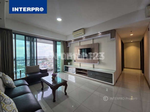 Apartemen St. Moritz 3 Bedroom Furnished Direct Access to Lippo Mall Puri