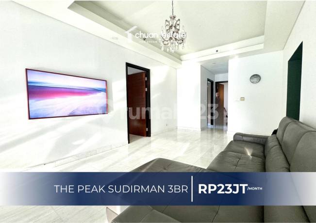 Apartement The Peak Sudirman 3 Bed Rooms Fully Furnished Cozy Unit 