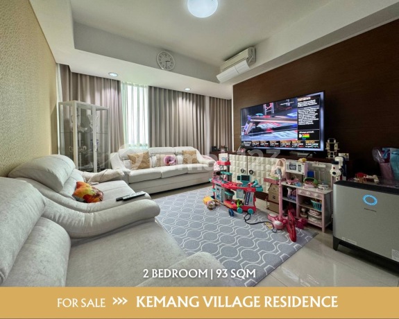 Kemang Village Residence 3 Kamar Di Jual Cepat Fully Furnished Tower Empire 