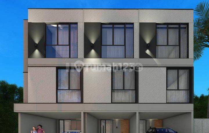 Rumah 3 Lantai Minimalis Modern Duri Kepa Lokasi Dekat Taman 
