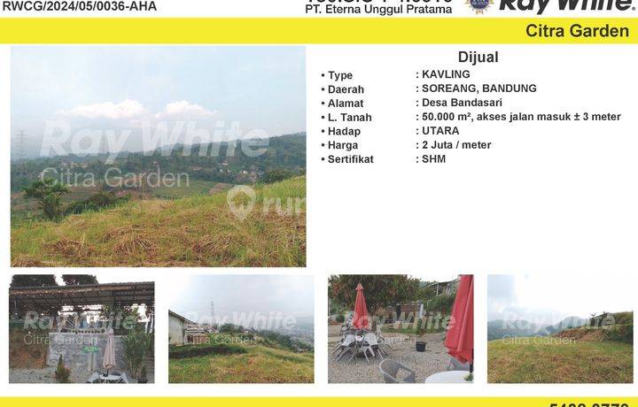 Cocok Untuk Perkebunan Kopi Dan Tujuan Wisata
