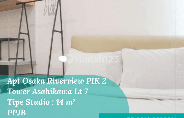 Disewa Apartemen Osaka Riverview Pik 2 Tower Asahikawa Lt. 7