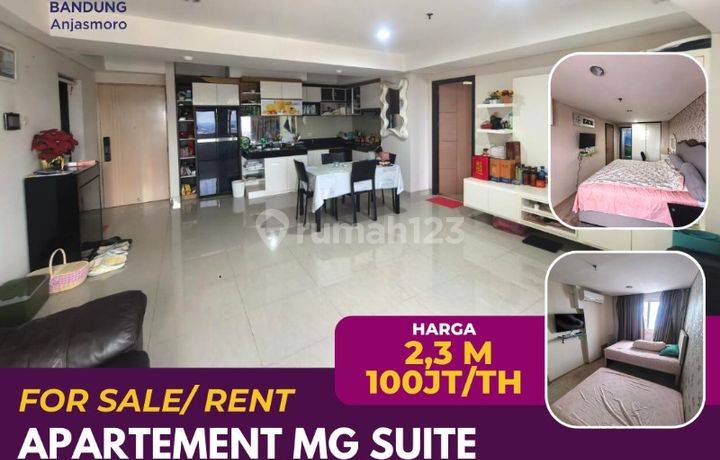 DIJUAL APARTEMEN MG SUITE LT 19 TYPE 2 BR FULL FURNISH
