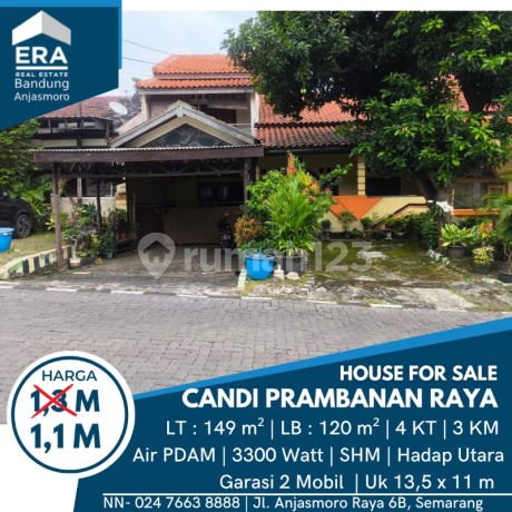 DIJUAL RUMAH SHM CANDI PRAMABANAN RAYA NGALIYAN