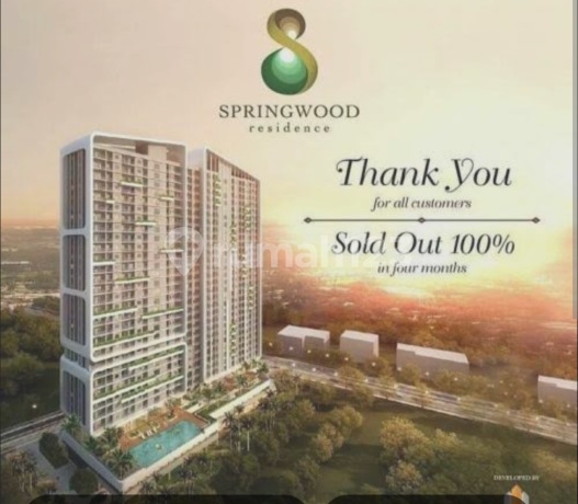 Dijual Apartemen.springwood Di Pinang. Tangerang