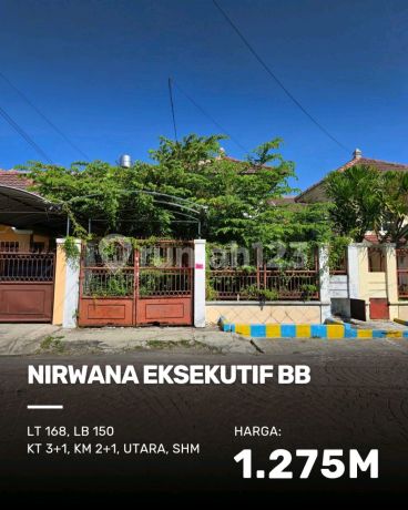 Jual Murah Butuh Cepat Laku Rumah Nirwana.eksekutif Hanya 7jtan Permeter