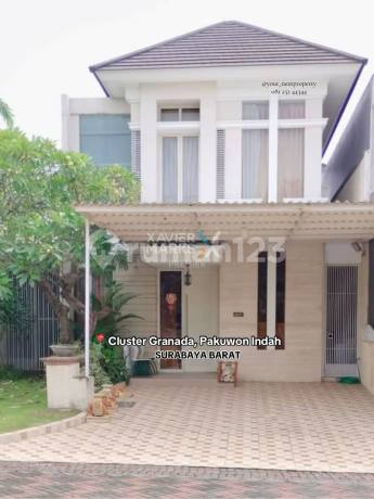 Rumah Modern Minimalis di Cluster Granada Pakuwon Indah, Surabaya Barat