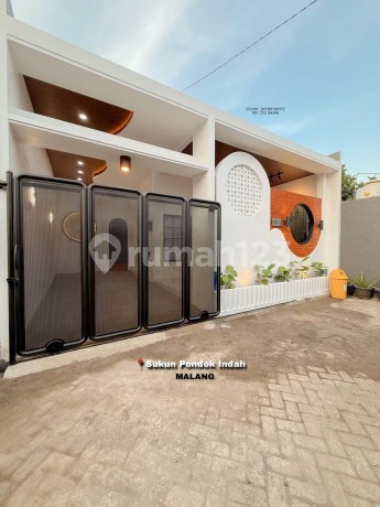 Rumah Baru Full Furnish + Elektronik Baru di Perumahan Sukun Pondok Indah Malang