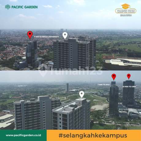 Apartemen 1 Menit Ke Toll Alam Sutera Free Ppn