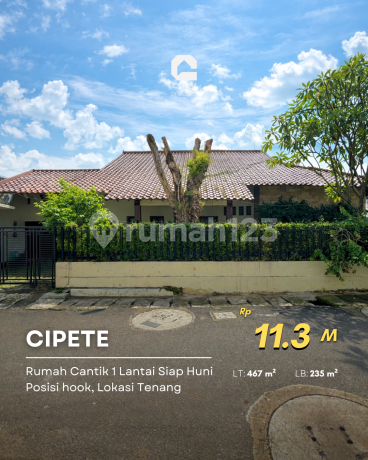 Jual Rumah di Cipete 1 Lantai Akses Lebar Siap Huni Jual Rumah di Cipete 1 Lantai Akses Lebar Siap Huni