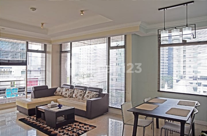 Apartemen Istana Sahid Sudirman 2 Br Furnished Jakarta 