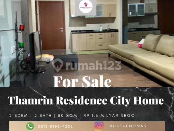 Apartement Thamrin Residence City Home 2 BR Furnished Bagus Apartement Thamrin Residence City Home 2 BR Furnished Bagus