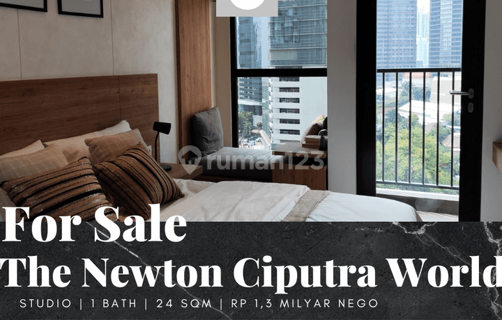 Dijual Apartement The Newton 2 Ciputra World Studio Furnished