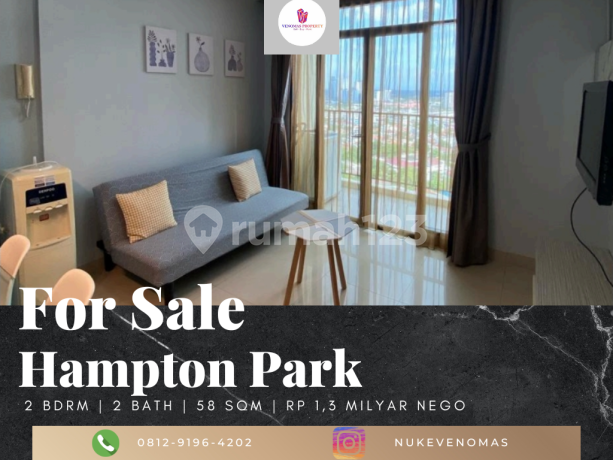 For Sale Hampton Park Apartment 2 BR Furnished Good For Sale Hampton Park Apartment 2 BR Furnished Good