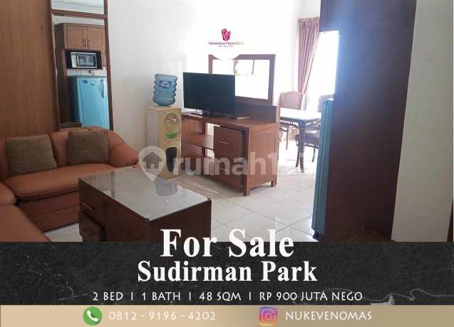 For Sale Sudirman Park Apartment 2 Bedrooms High Floor