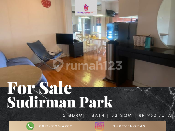 Dijual Apartemen Sudirman Park 2 Bedroom Furnished Bagus Murah Dijual Apartemen Sudirman Park 2 Bedroom Furnished Bagus Murah