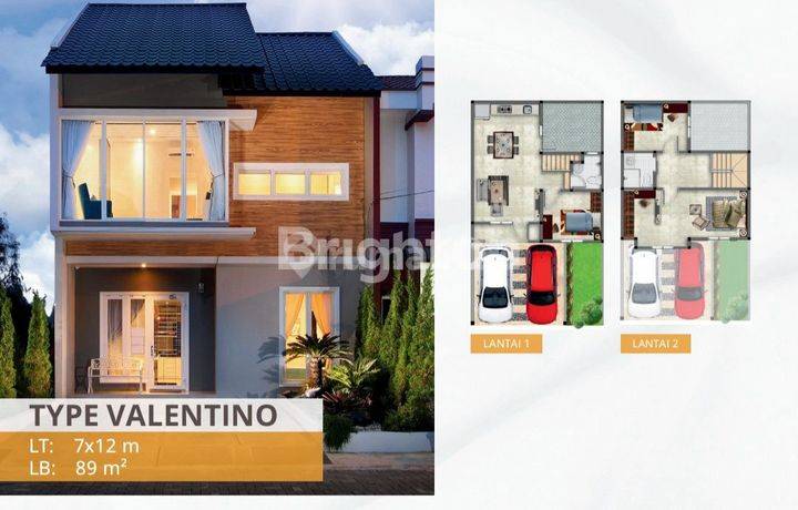 Rumah Givency One Type Valentino Hunian eksklusif
