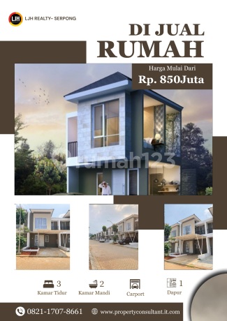 Rumah Keren di The Groove, Serpong Jaya. Pamulang