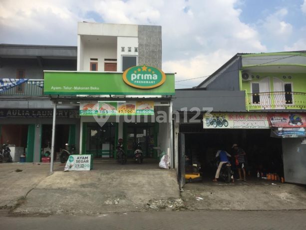 Murah Ruko 2 Lantai Pinggir Jln Perumahan Pura Bojong Gede