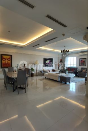 Dijual Apartemen Semi Penthouse Bellezza Permata Hijau 4Kt Private Lift Siap Huni Tanpa Renovasi