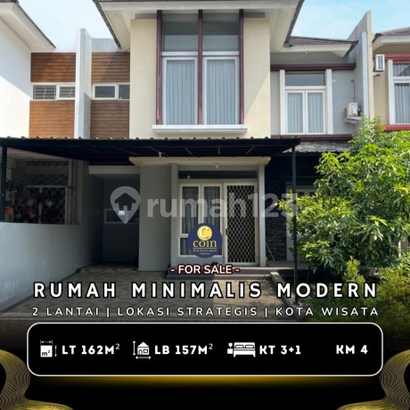 Rumah Kota Wisata Tipe Modern 2 Lantai Siap Huni Rumah Kota Wisata Tipe Modern 2 Lantai Siap Huni