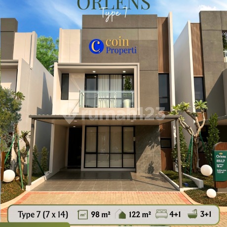 Rumah Bagus Cluster Orlens Type 7 PPJB Kota Wisata, Cibubur