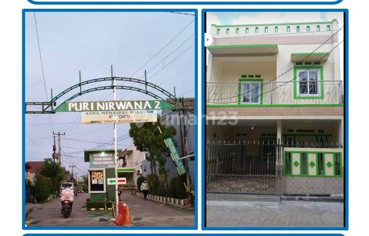 Harga Spesial Rumah 2 Lantai Shm Di Perumahan Puri Nirwana 2, Harapan Jaya, Cibinong, Bogor.