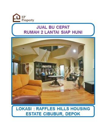 Rumah Bagus 2 Lantai Semi Furnished Shm Di Raffles Hills Housing Estate Cibubur, Harjamukti, Depok. Rumah Bagus 2 Lantai Semi Furnished Shm Di Raffles Hills Housing Estate Cibubur, Harjamukti, Depok.