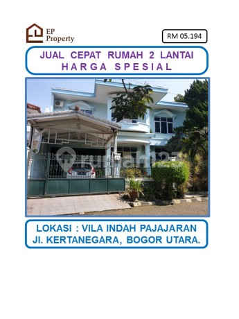 Harga Spesial Rumah Bagus 2 Lantai di Vila Indah Pajajaran (Vip), Jl. Kertamegara, Bantar Jati, Bogor Utara.. Harga Spesial Rumah Bagus 2 Lantai di Vila Indah Pajajaran (Vip), Jl. Kertamegara, Bantar Jati, Bogor Utara..