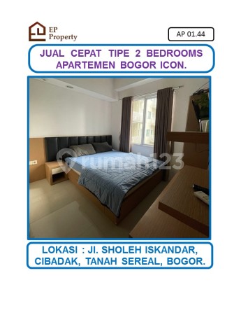Jual Cepat/Sewa Apartemen Bogor Icon 2 BR Full Furnished di Tanah Sareal, Bogor. Jual Cepat/Sewa Apartemen Bogor Icon 2 BR Full Furnished di Tanah Sareal, Bogor.