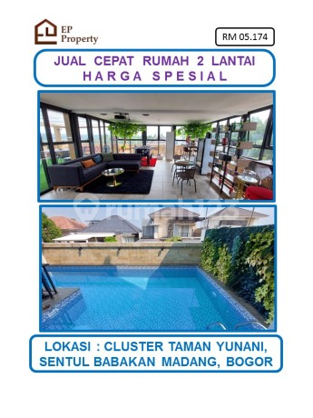 Rumah Bagus 2 Lantai Harga Spesial di Cluster Taman Yunani, Jl. Sriwijaya, Sentul, Babakan Madang, Kabupaten Bogor. Rumah Bagus 2 Lantai Harga Spesial di Cluster Taman Yunani, Jl. Sriwijaya, Sentul, Babakan Madang, Kabupaten Bogor.