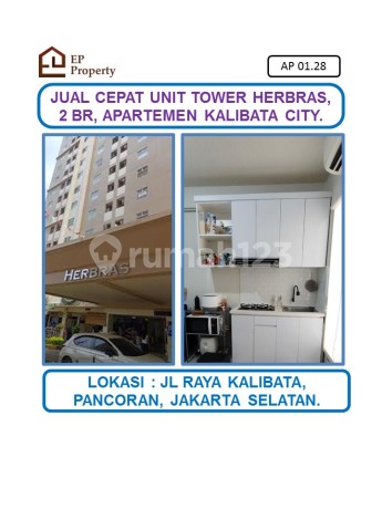 Harga Spesial 1 Unit Apartemen Kalibata City 2 Bed Room di Jl. Raya Kalibata, Rawajati, Pancoran, Jakarta Selatan. Harga Spesial 1 Unit Apartemen Kalibata City 2 Bed Room di Jl. Raya Kalibata, Rawajati, Pancoran, Jakarta Selatan.