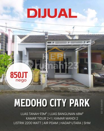 Dijual Rumah 1,5 Lantai di City Park Medoho Semarangcluster Tengah Kota, Keamanan 24 Jam