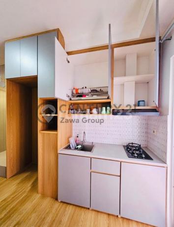 Dijual Apartemen Mediterania Garden Residences 2 - 1Br (36 M²) Furnished Interior, Tower F, Low Floor, 850 Juta, Tanjung Duren, Jakarta Barat