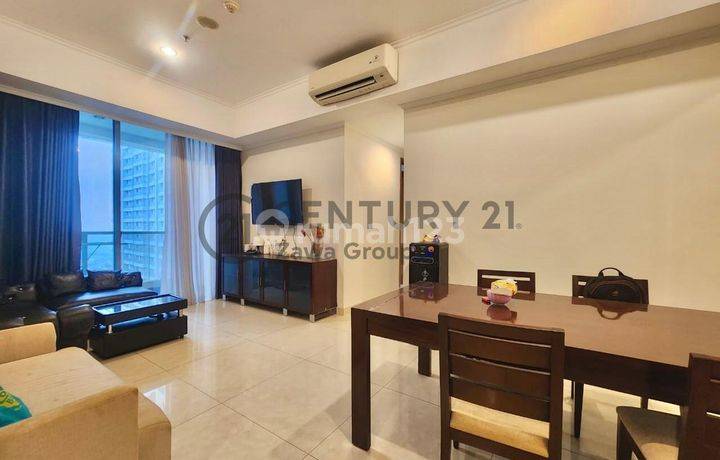 Dijual Condo Taman Anggrek Residence - Tower Azalea, Furnished, Middle Floor, 3BR+1 (135 m²), 4,6 M, Taman Anggrek, Jakarta Barat