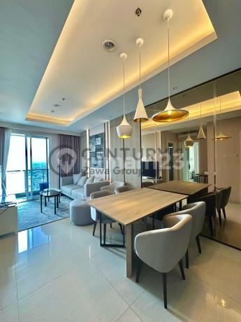 Dijual Rugi Apartemen Grand Madison - 2BR+1 (78 m²) Furnished Cantik, 2.4 M, Central Park, Jakarta Barat