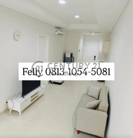 Dijual Murah Apartemen Grand Madison - 2Br (51.8 M²) Full Furnished, Lantai Rendah - 1.5 M, Central Park, Jakarta Barat
