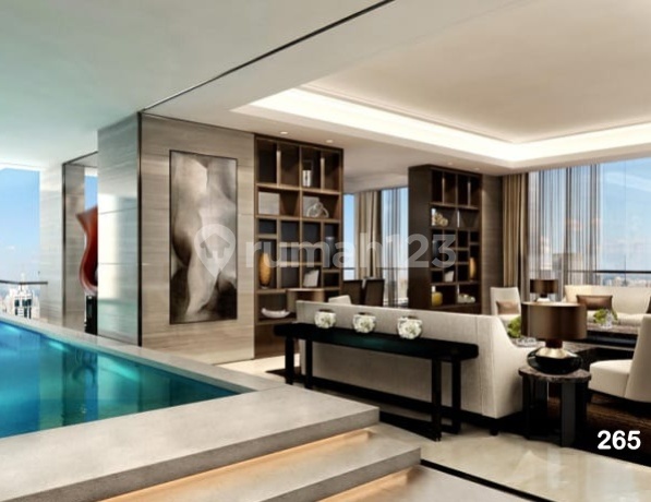 Penthouse Regent Residences 1014m2 With Private Pool.kondisi Bare
