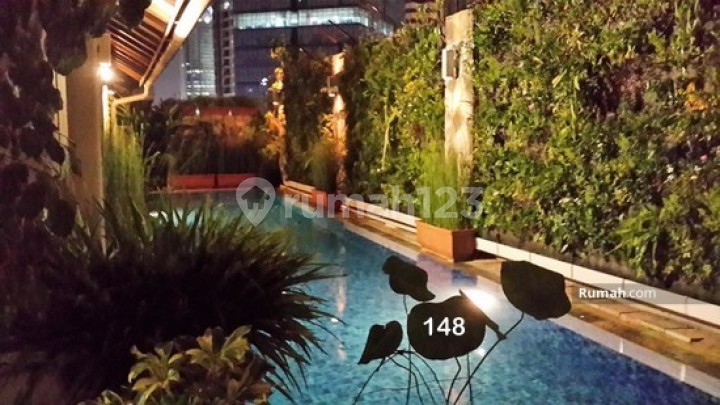 For Sale Sudirman Residence Penthouse 4 BR with Swimming Pool