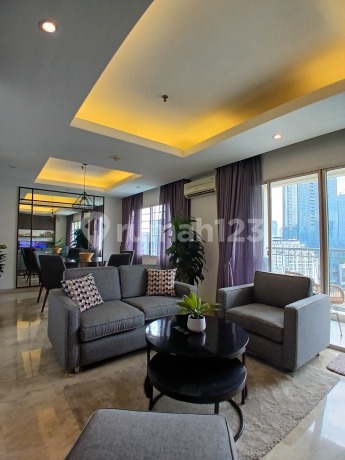 Dijual. Apartemen Ambasador1 Harga NJOP Full Furnish 4 Br