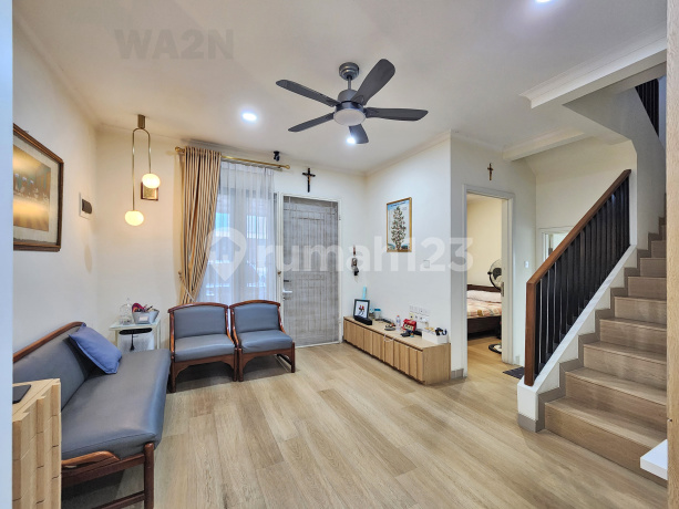Dijual Rumah Full Furnished Siap Huni Cluster Agnesi Gading Serpong