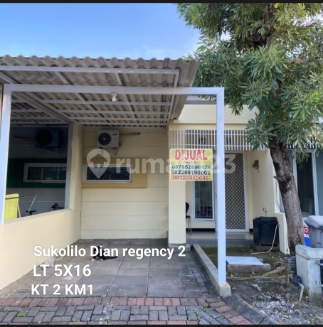 Jual Murah 6 Menit ke Its , Rumah Sukolilo Dian Regency 2