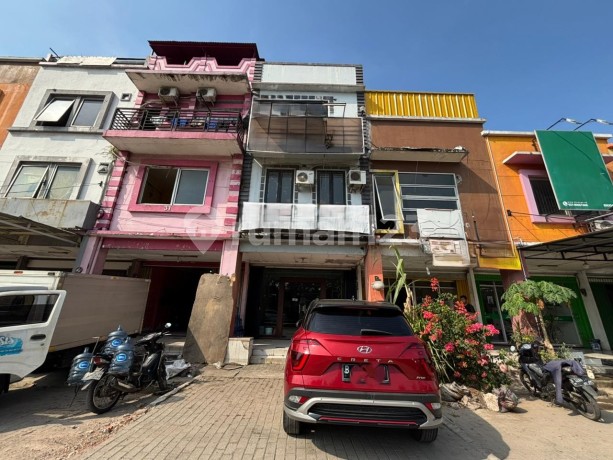 Dijual Ruko Niaga Kalimas, 3 Lantai, 169m2, Parkir Luas dan Tidak Berbayar Area Ramai, Jalan Kalimalang Tambun 