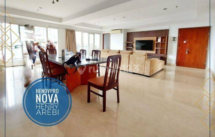 Permata Hijau Residence Unit 4+1 BR City View Dkt Senayan Plaza